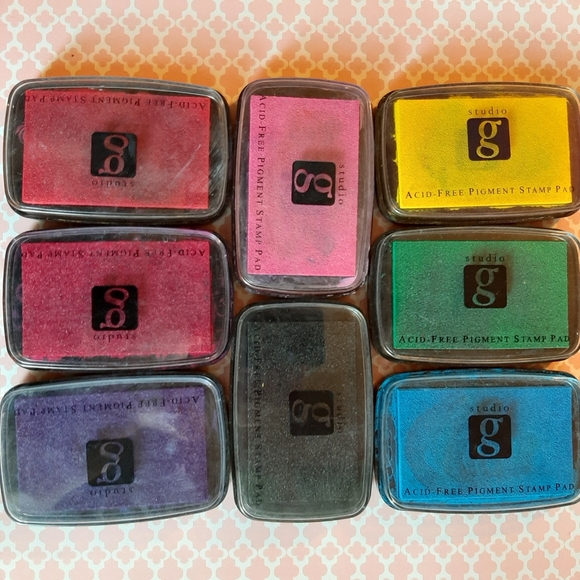 8 ink pads